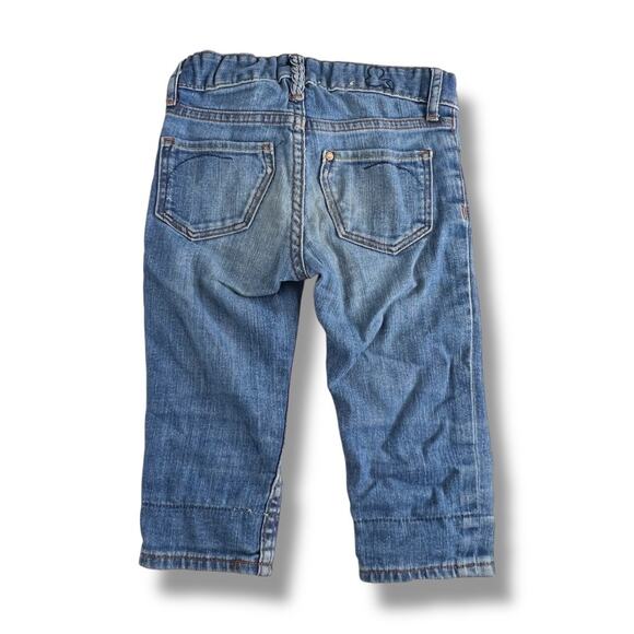 Girls SQIN Light Wash Narrow Waist Slim Leg Jeans 2T - Picture 5 of 5